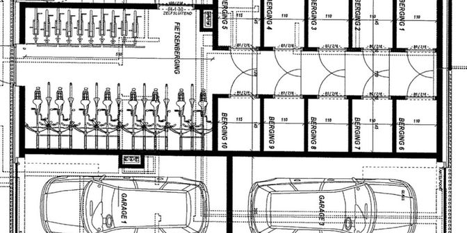 Garage te koop in Keizerstraat 8 bus fietsenst., 8940 Wervik