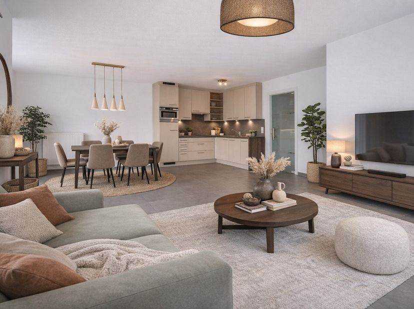 Aangenaam duplexappartement op de 3de en 4de verdieping (lift aanwezig) van de rustige residentie "Epos", op wandelafstand van het strand, duinen, win