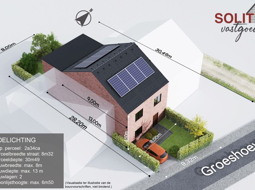 Terrain à vendre
                    à 2560 Kessel