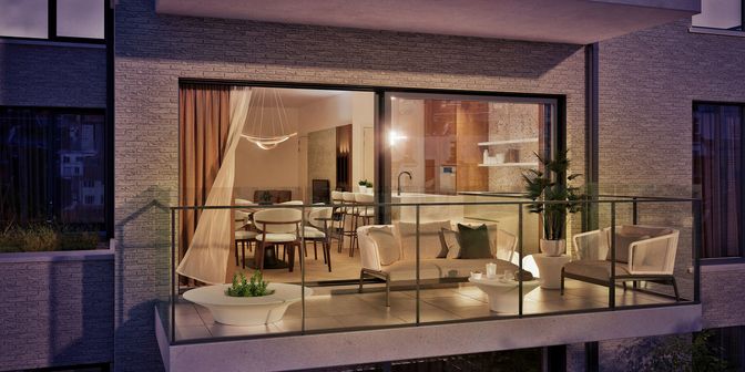 Appartement à vendre à Rue Vanderkindere 170-176 boîte 2.04, 1180 Uccle