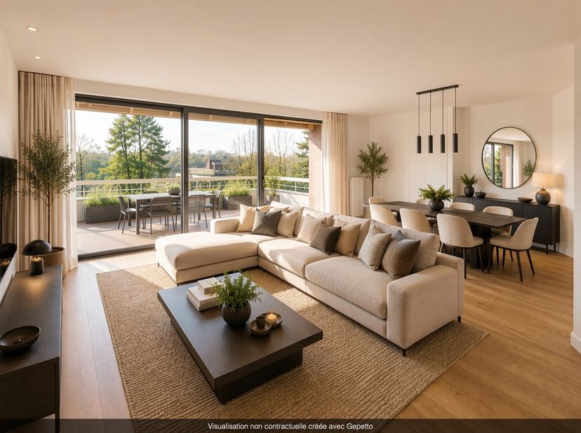 Situé sur la très recherchée Avenue Hamoir, au sein d'une petite copropriété de 6 appartements très bien entretenue, ce duplex entièrement rénové de 2