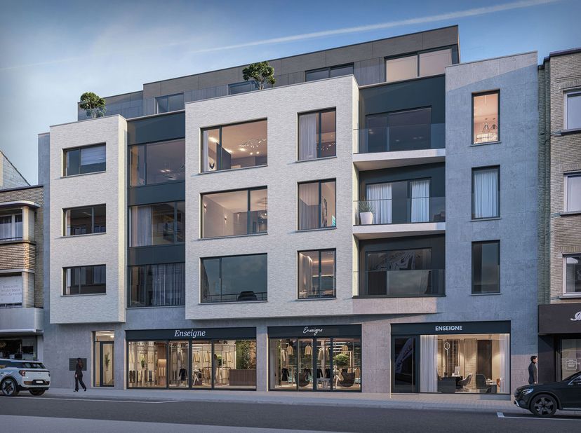 Project in Rue Vanderkindere 170-176,
                    1180 Ukkel