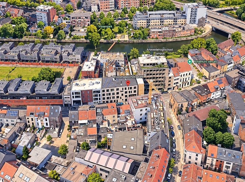 Appartement te koop in Brusselsepoortstraat 89 bus A007,
                    9000 Gent