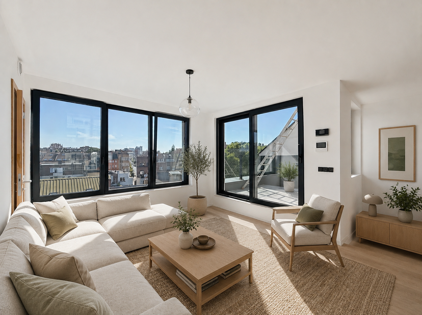 IXELLES – Idéalement situé dans l’un des quartiers les plus prisés, entre le Cimetière d’Ixelles et le boulevard Général Jacques, à proximité immédiat