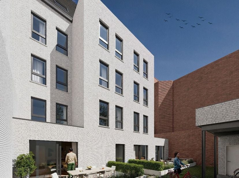 Sint-Idesbald: luxueus nieuwbouwappartement met ruim terras vlak bij het centrum! Tijdelijke actie: Koop vóór 1 juli en ontvang een afwerkingscheque v