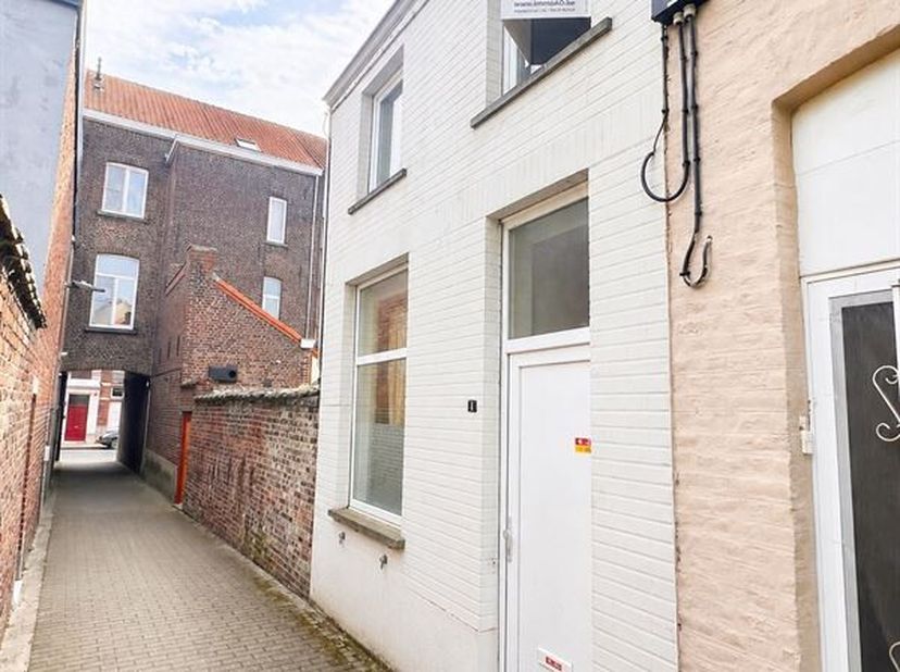 Deze woning met een gezellige uitstraling is centraal gelegen. Ze omvat een lichtrijke leefruimte, een ingerichte keuken, een slaapkamer, een badkamer