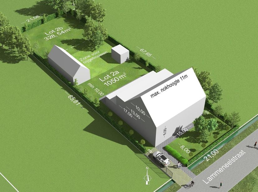 Op een uitstekende locatie te Heist-Goor bevindt zich deze bouwgrond voor open bebouwing op een perceel van 1378 m². U bevindt zich hier vlakbij het c
