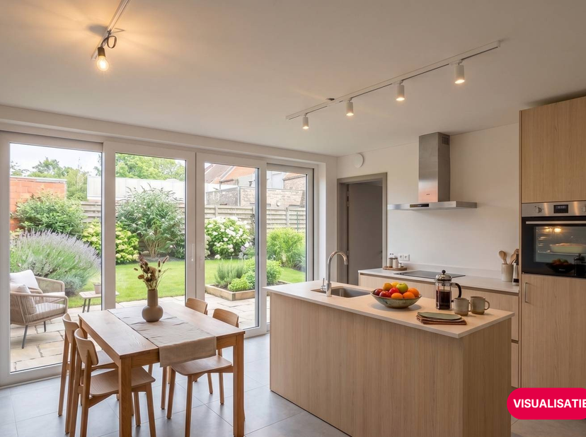 Cet appartement de nouvelle construction à Snaaskerke offre tout le confort moderne et une sensation d'espace exceptionnelle. Cet appartement dispose