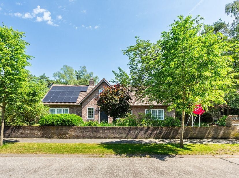 In een groene, doodlopende villawijk in Brasschaat wacht Dopheidelaan 12: een royale villa op 2.520 m² met  zwembad en een uniek, wijds uitzicht op ac