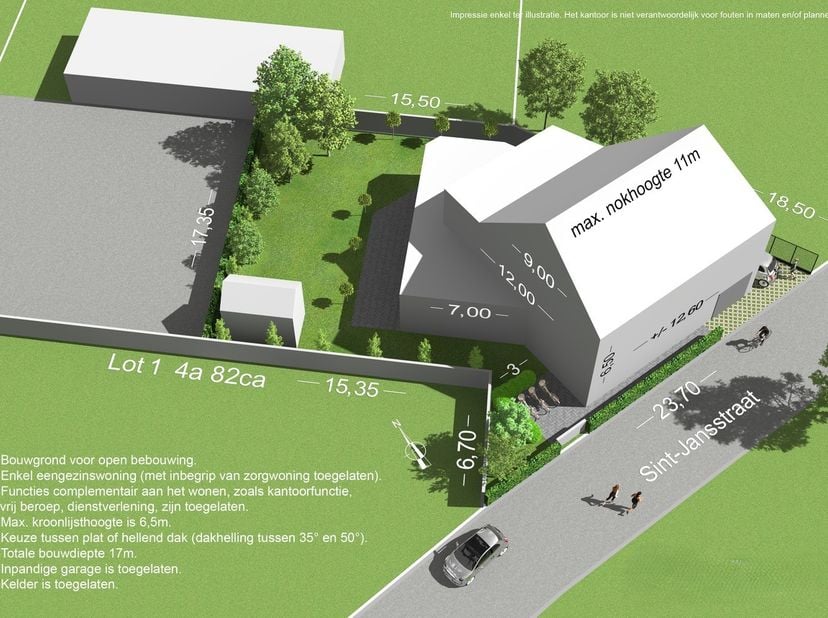 Terrain à vendre
                    à 2820 Rijmenam