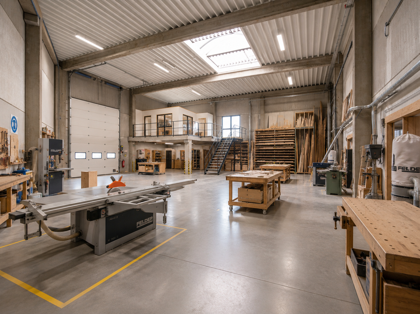 OPPORTUNITE UNIQUE POUR VOTRE ENTREPRISE <br />
Nouvelle construction offrant un espace de 326 m² avec 292 m² au sol et 34 m² en mezzanine<br />
LOCAL