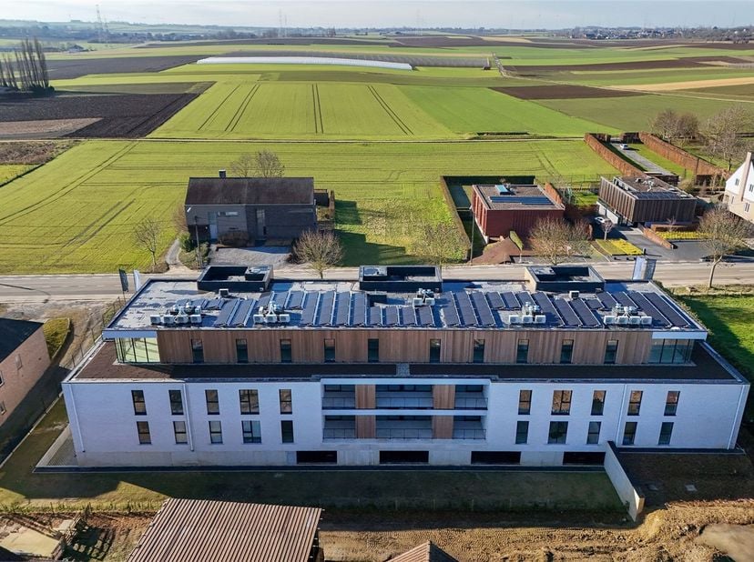 Nieuwbouwappartement (95m²) met 2slp en 2 terrassen met zicht op groen nabij centrum Riemst.<br />
Aankoop aan verlaagd BTW-tarief van 6%* (ipv 21%) m