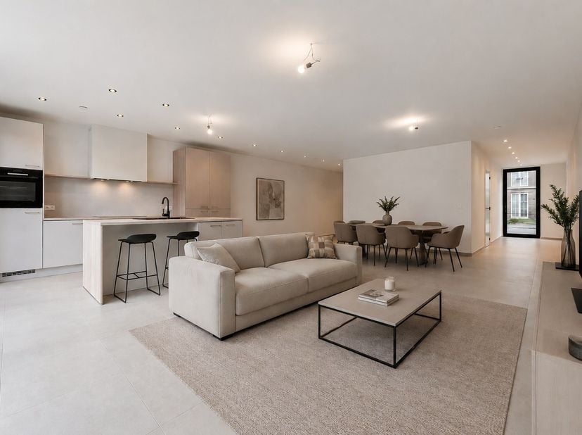 Deze BEN nieuwbouwwoning is gelegen op een rustige locatie te Turnhout. Vlakbij het centrum en op wandelafstand van winkels, school en openbaar vervoe
