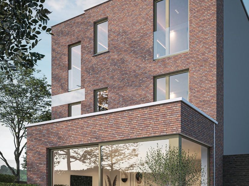 In de kleine "Residentie Roger" vinden we dit prachtige luxe appartement....<br />
<br />
We komen het appartement binnen in de hal met apart gastento