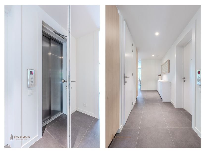 Dit luxueus en ruim afgewerkt appartement van 147 m² bevindt zich op de eerste verdieping van residentie "Pierre-Henri" op een absolute toplocatie aan