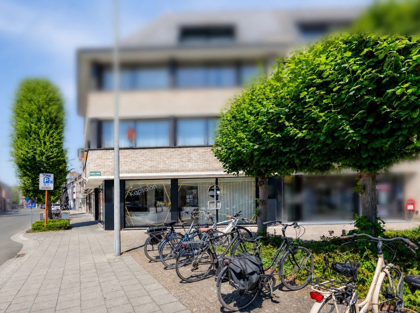 Op zoek naar een commerciële ruimte op een uitstekend zichtbare en vlot bereikbare locatie? Deze ruime hoekwinkel van ca. 178 m² bevindt zich in het b