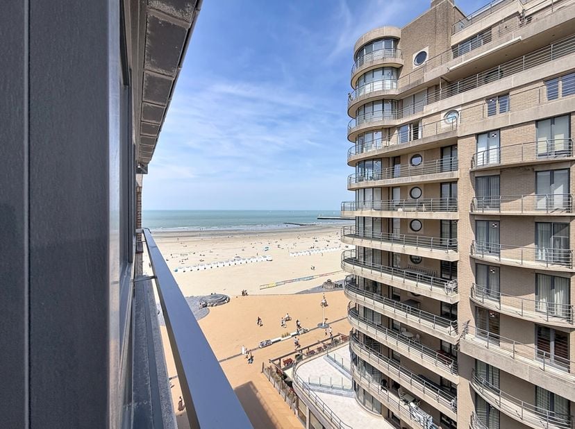 Instapklare penthouse met zijdelings zeezicht, rustig gelegen in een zijstraat van de Zeedijk en de winkelstraat van Nieuwpoort-Bad. Dankzij deze topl