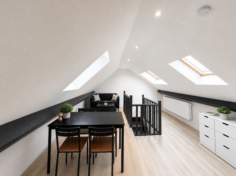 Expat Housing vous propose ce charmant duplex meublé au style cosy, idéalement situé dans le quartier universitaire, à proximité des transports, des c