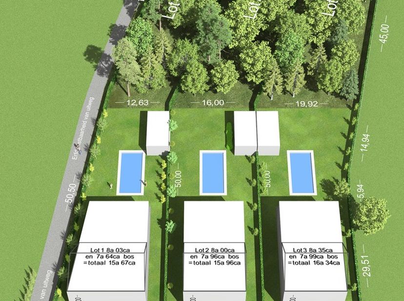 Op een uitstekende locatie te Putte bevindt zich deze grond van 1596&amp;nbsp;m² voor een open bebouwing (lot 2 + lot 5). U geniet hier van een uitstekend