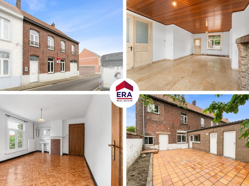 Verzorgde woning in het centrum van Zwevezele, alles op wandelafstand oa. bakker, apotheek, winkels, Kasteelpark enz.Ideale starterswoning of als inve
