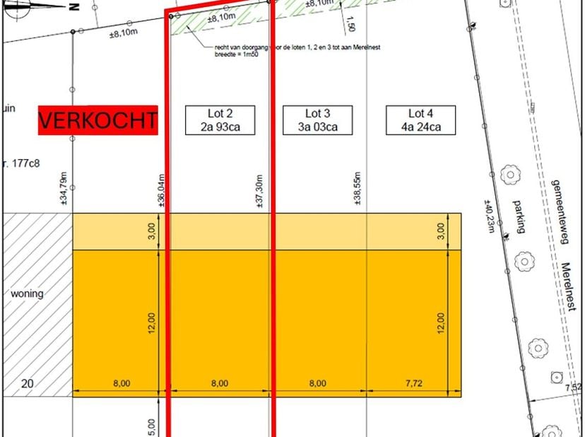 Perceel van 293 m² – Vraagprijs €214.000<br />
<br />
Bent u op zoek naar een betaalbare bouwgrond op een strategische ligging tussen Brussel en Meche