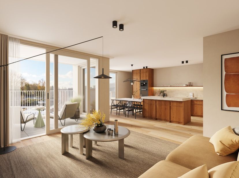 Découvrez Moleken à Saint-Nicolas : un cadre de vie paisible en situation centrale. Ce projet à taille humaine de 14 unités propose des appartements é