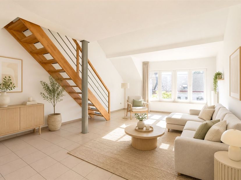 Instapklaar appartement met terras en autostaanplaats in centrum Leopoldsburg<br />
<br />
Omgeving:<br />
+ Aangename woonomgeving in het centrum