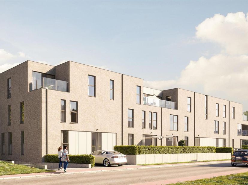 Instapklaar nieuwbouw-appartement in het centrum van Zoutleeuw.<br />
 <br />
Het appartement is gelegen op het derde verdiep en bestaande uit een ink