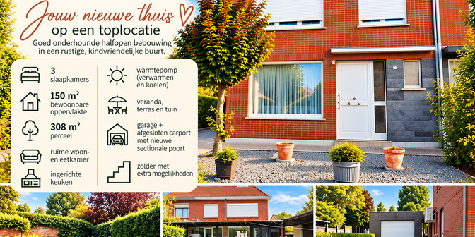 Huis te koop in Kersenlaan 8, 9120 Melsele