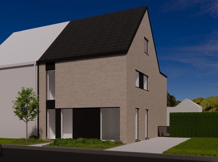 Energiezuinige HOB nieuwbouw huis in Scherpenheuvel in een zeer rustige straat te koop.<br />
 Deze woning van 208,73 m² heeft op het gelijkvloers een