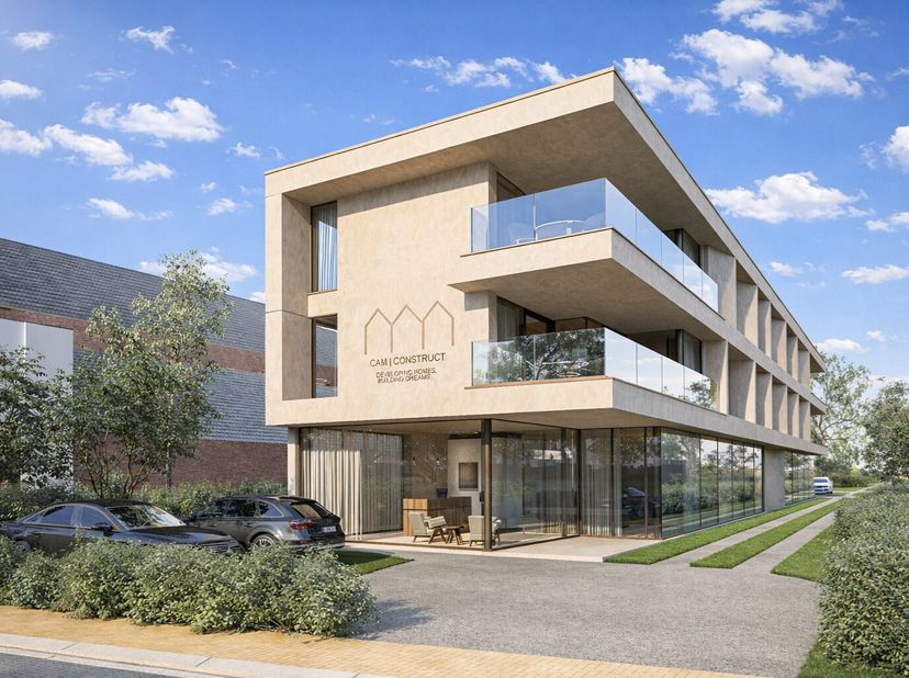 In de prestigieuze Residentie Westlane komt een ruime handelsruimte (133 m²) op het gelijkvloers te koop. Dankzij de ligging met een goede zichtbaarhe