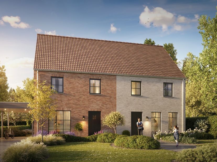 Maak kennis met ons nieuw project in Oosterzele, ontworpen voor wie op zoek is naar ruimte, licht en een praktische indeling.<br />
De woningen geniet