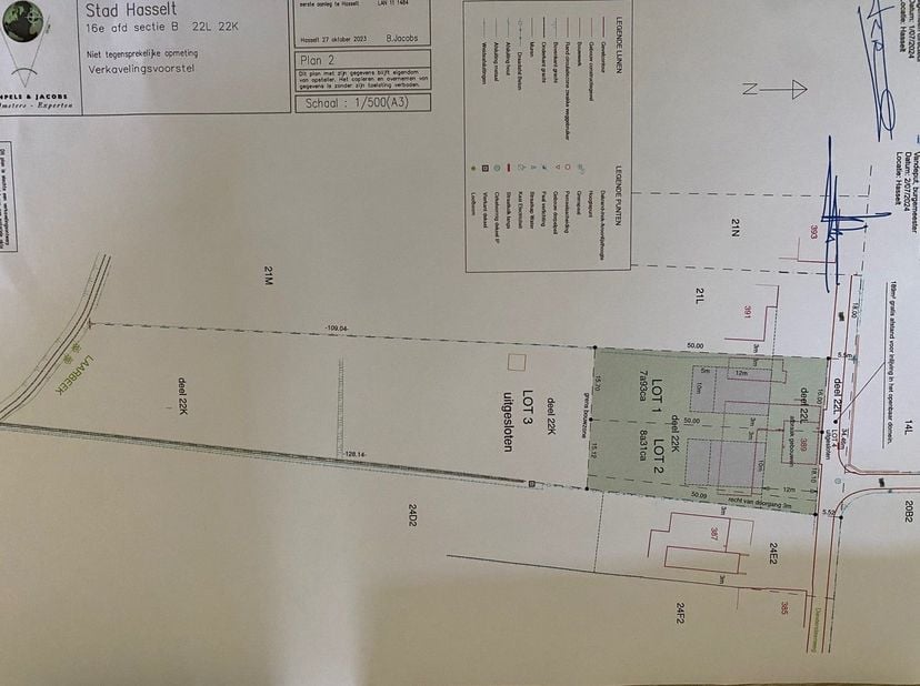 Terrain à vendre
                    à 3500 Hasselt