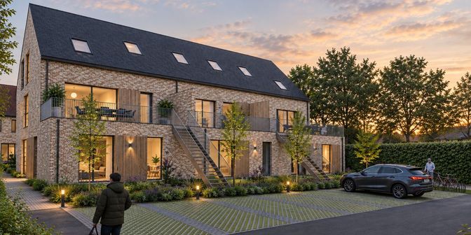 Appartement te koop in watervoortstraat 11C, 9451 Kerksken