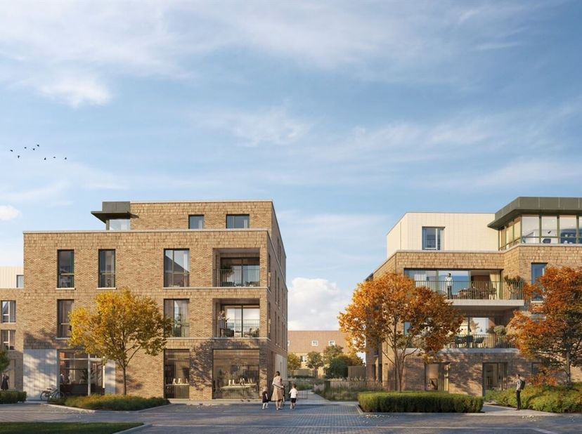 Nieuwbouwappartement met 3 slaapkamers, gelegen op de eerste verdieping met lift  in het centrum van Sint-Antonius. Dit energiezuinige appartement com