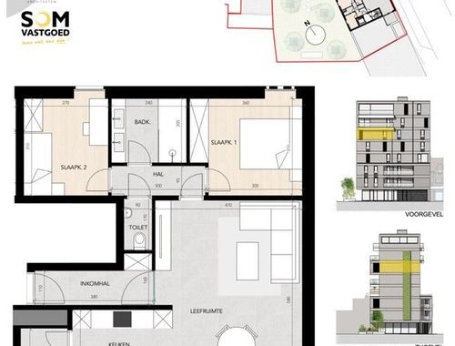                                        Appartement à vendre à Mechelen-aan-de-Maas, € 295.000
