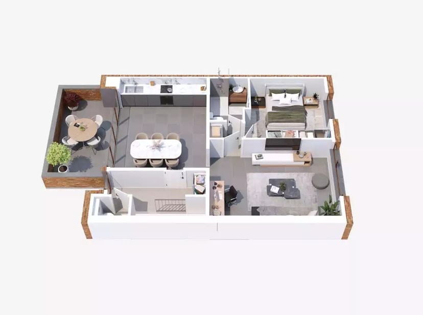 Appartement te koop in Provinciesteenweg 46 bus B201,
                    3150 Wespelaar