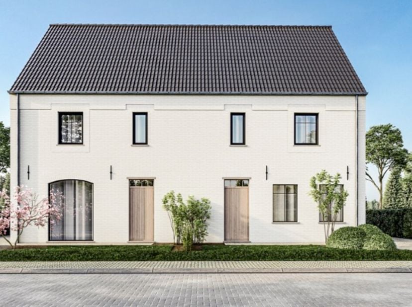 De voorgestelde woningen beschikken op het gelijkvloers over een ruime en lichtrijke leefruimte met open keuken en een praktische berging. Op de verdi