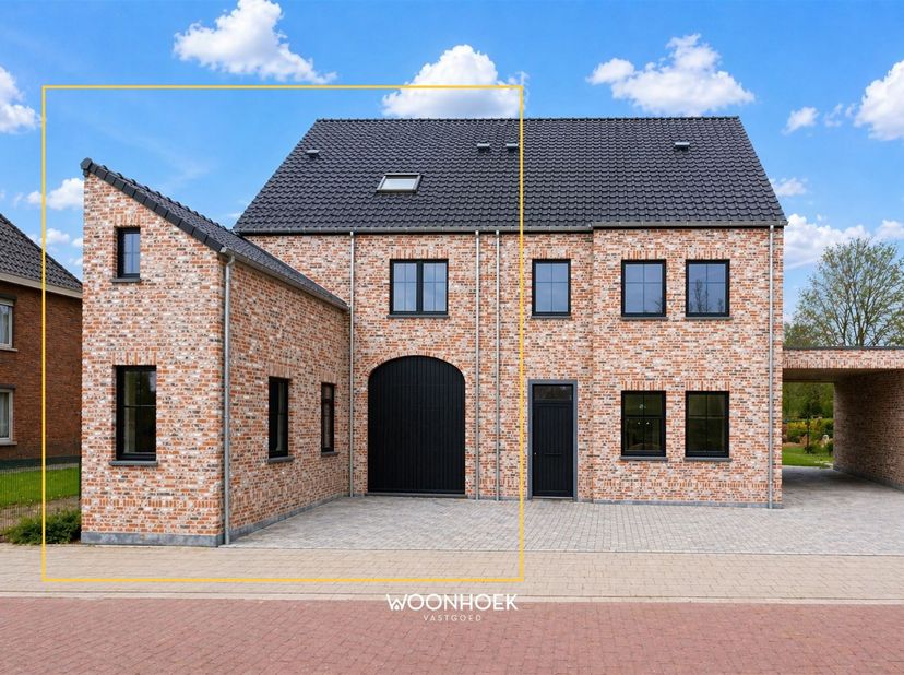 Découvrez cette maison neuve entièrement finie et économe en énergie, située dans un agréable quartier résidentiel de Stekene. Lors de sa conception,
