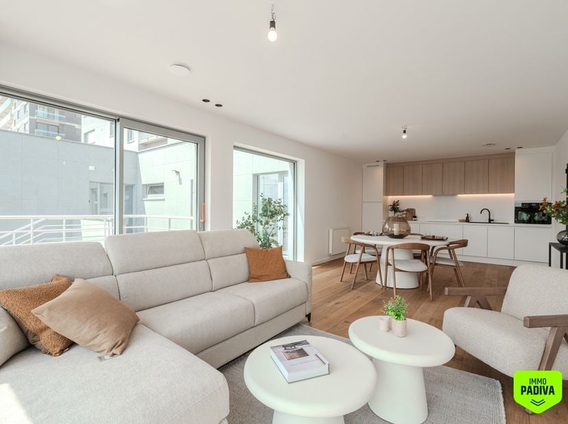 Nieuw afgewerkte appartementen op een rustige locatie met panoramisch zicht op groen en duinen<br />
In dit vernieuwde residentiële project werd een b