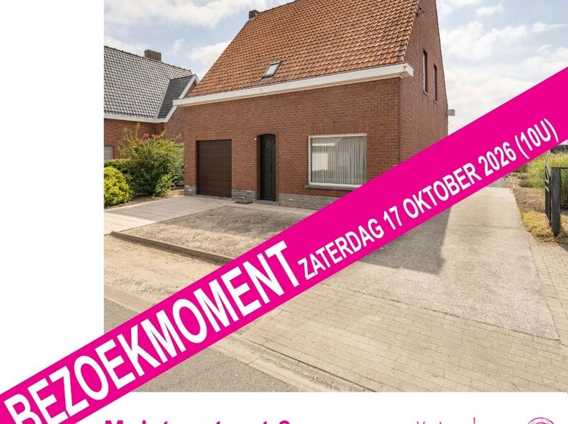 Huis te koop in Molstenstraat 6,
                    8780 Oostrozebeke