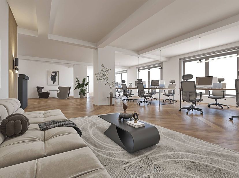 Cet espace commercial de grande taille, situé à l'angle de la Koninklijke Baan/L. Maskenslaan à La Panne, a une superficie de 282 m². À proximité de l