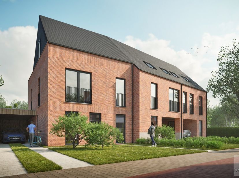 Op een uitstekende locatie te centrum Berlaar bevindt zich dit prachtige kleinschalig nieuwbouwproject bestaande uit 3 nieuwbouwwoningen, 1 HOB en 2 g