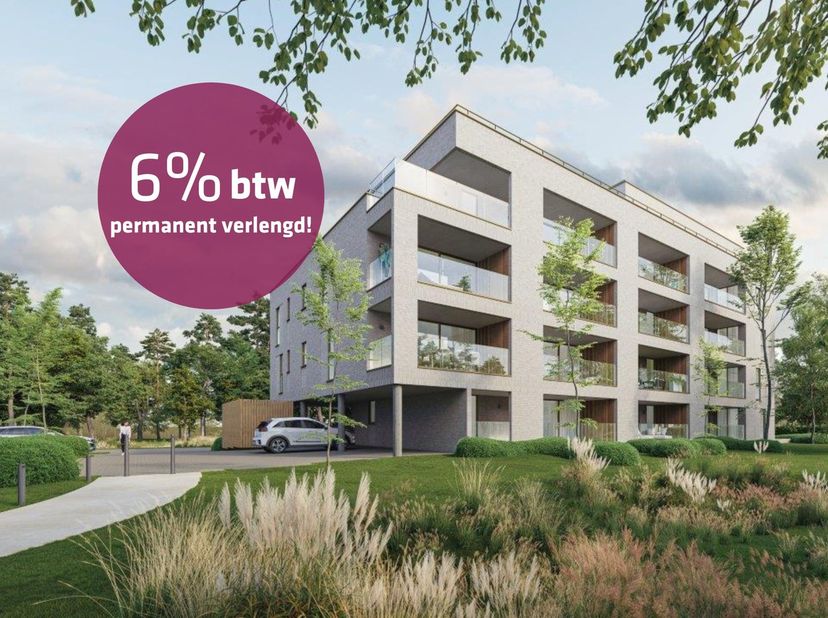 Nieuw woonproject Residentie Ter Durmen gelegen op de hoek van de Buntstraat en de Vrouwenstraat. 6% BTW mogelijk!<br />
<br />
Deze BEN-appartementen