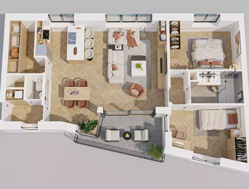                                         Appartement à vendre à Zaventem, € 375.000
