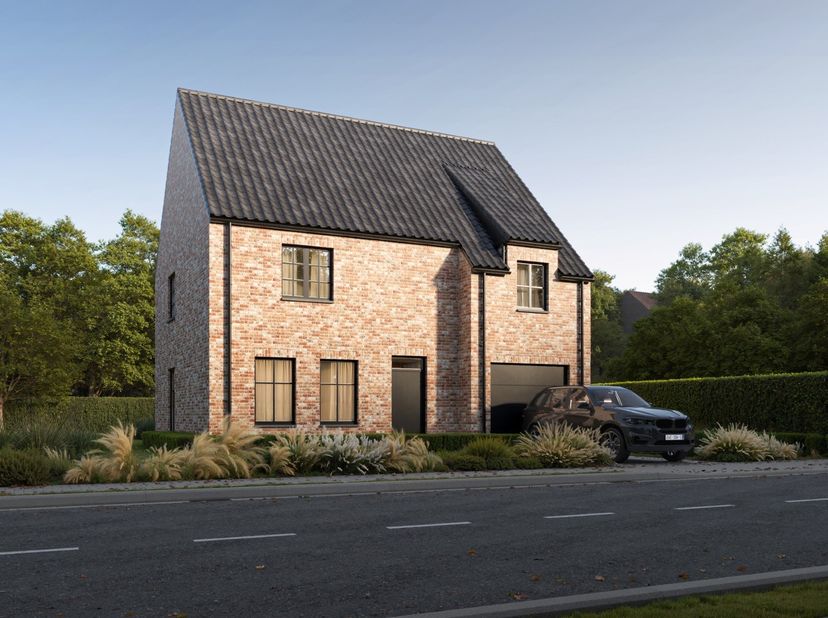 Op de grens tussen Roeselare en Hooglede worden 4 alleenstaande gezinswoningen met garage of carport en tuin opgericht. Er word ook heel wat aandacht