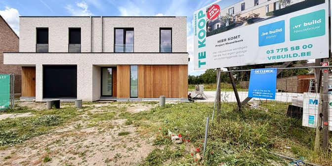 Project te koop in Mosselbank 65, 9120 Vrasene