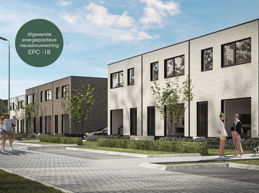 Laatste gesloten nieuwbouwwoning te koop.<br />
<br />
In de Alfons Leroystraat in Houthalen-Helchteren realiseert KEPLER zes halfopen en twee geslote