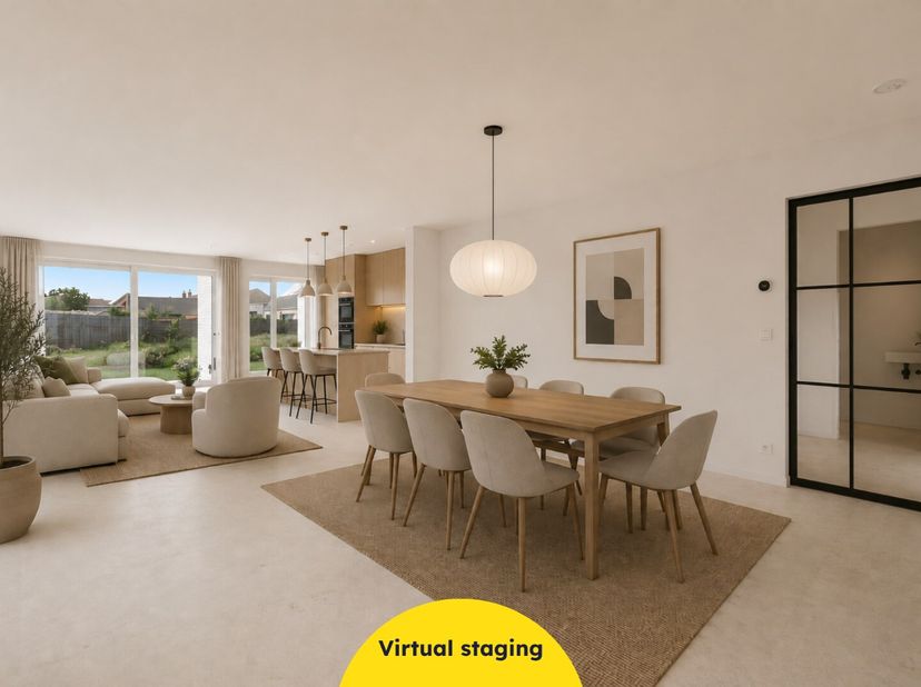 Op rustige doch centrale ligging in Gistel wordt deze nieuwbouwwoning gebouwd. Deze energiezuinige woning werd ontworpen met oog voor ruimte, licht en