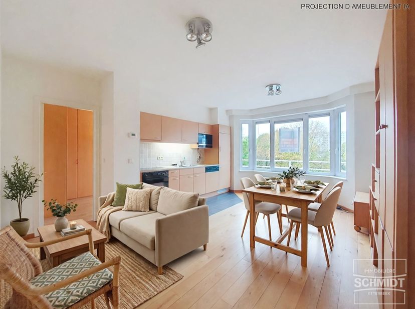Appartement te huur in ,
                    1200 Sint-Lambrechts-Woluwe